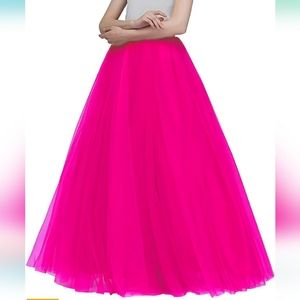 Hot pink Tulle skirt